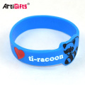 Fashionable customized rubber bracelets for men